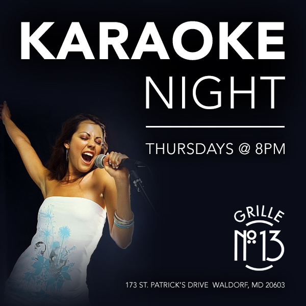 Karaoke Night – Every Thursday @ 8:00pm